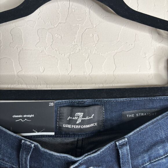7 For All Mankind Luxe Classic Straight Jeans - Picture 3 of 8